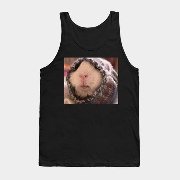Cute guinea pig in the style of realism Tank Top by LilianaTikage